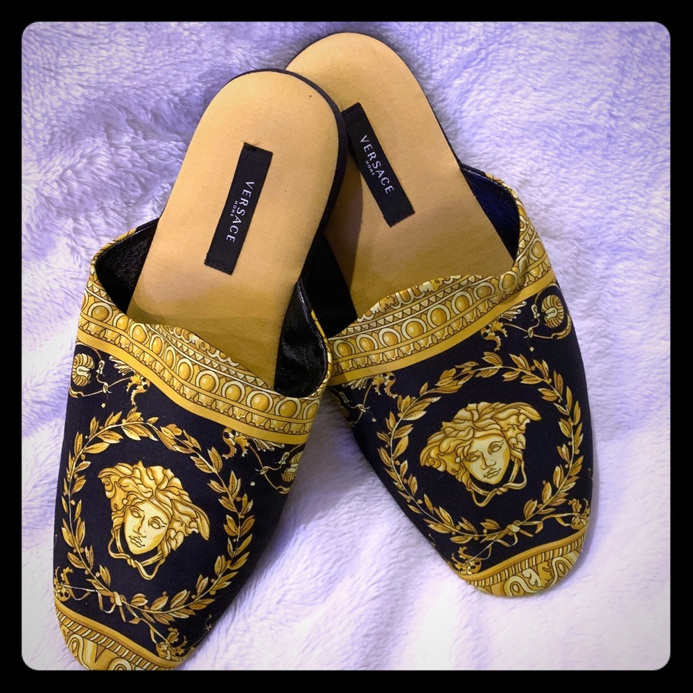 Versace house slippers